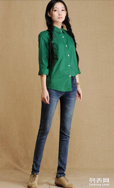 春夏特價(jià)爆款小腳女牛仔褲，廣州廠家直供百搭時(shí)尚